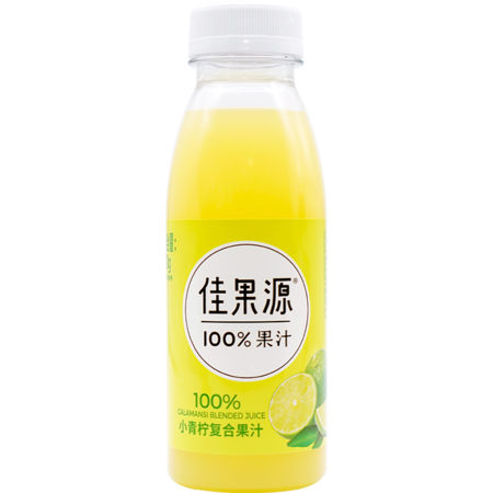  【上海邮政】 佳果源 100%小青柠汁280g*9瓶/箱