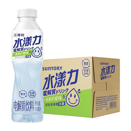  【上海邮政】 三得利（Suntory） 水漾力500ml*15瓶图片