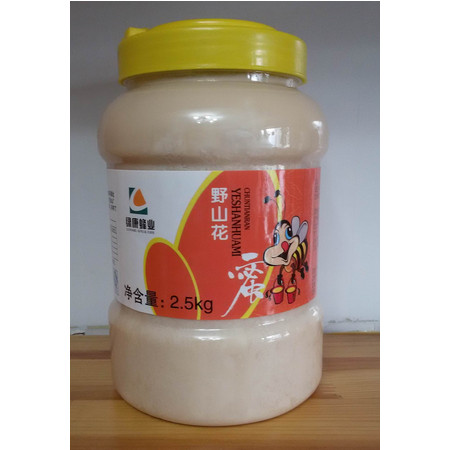 野山花蜂蜜2.5kg  老山珍品牌 QS认证