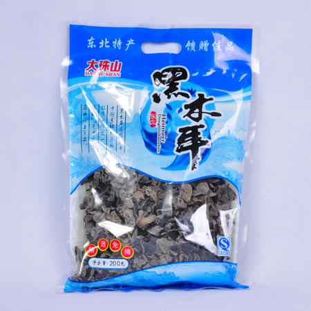 东北特产  [大珠山]  黑木耳200g图片