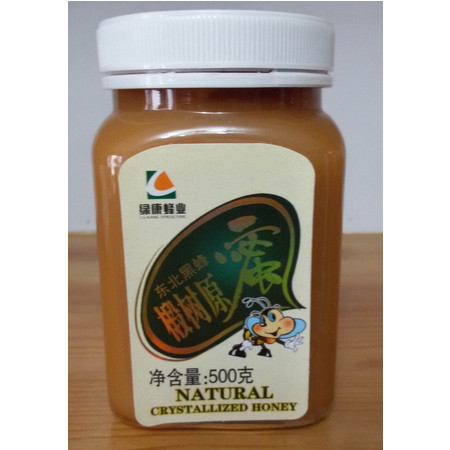 [老山珍] 东北黒蜂椴树原蜂蜜500g