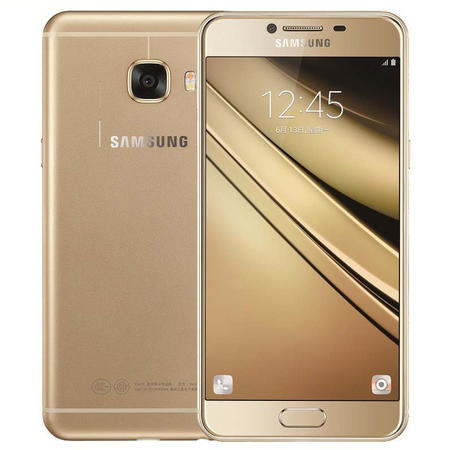 三星 Galaxy C5（SM-C5000）32G版 枫叶金 移动联通电信4G手机 双卡双待 全网通图片