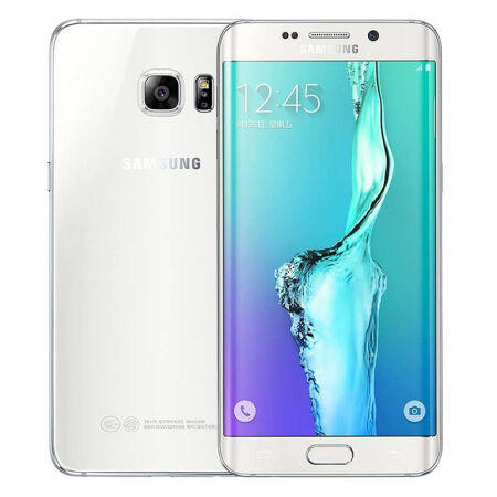 三星/SAMSUNG Galaxy S6 Edge+（G9280）64G版 雪晶白 全网通4G手机图片