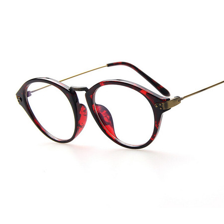 男女款防辐射抗疲劳护目镜平光装饰眼镜复古圆框眼镜框架