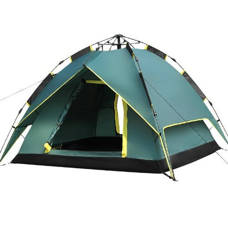 创悦3-4人双层可独立使用户外野营两用帐篷CY-5909防水旅游帐篷