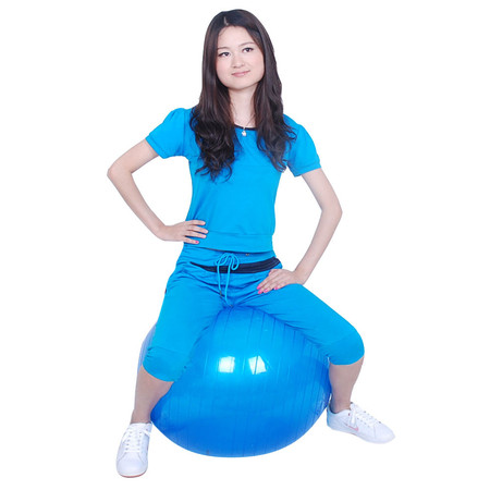 创悦 健身瑜伽球（送打气泵）CY-9170 颜色随机图片