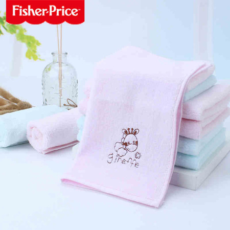 费雪 Fisher-Price 甜蜜时光方巾 A类纯棉 28*28CM