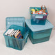 宝优妮特大号收纳箱透明塑料储物箱有盖衣服整理箱儿童玩具置物箱