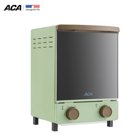 ACA 北美电器 复古家用立式多功能电烤箱 迷你新手烘焙小烤箱M12D图片