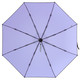 天堂伞 遮阳伞太阳伞三折叠黑胶防晒防紫外线晴雨伞 星辰浅紫543E