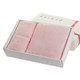UCHINO 棉花糖系列纯棉方巾、面巾、浴巾三件套礼盒