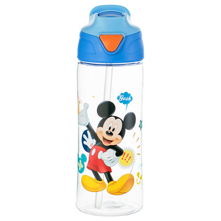 迪士尼/DISNEY 儿童塑料水杯 大容量水壶夏季清新学生直饮杯图片