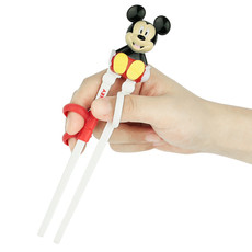 迪士尼/DISNEY 宝宝3D卡通吃饭学习训练筷子