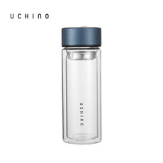 UCHINO 内野双层茶隔玻璃杯 280ml