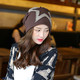 韩版双层套头帽秋冬保暖包头帽时尚帽护头帽子 B104