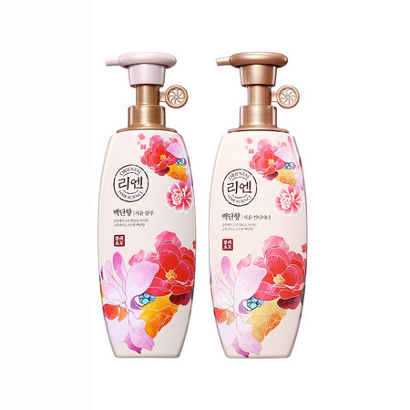 LG 睿嫣白檀洗发水 500ml+护发素500ml图片