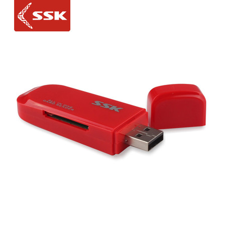 SSK飚王 灵动 三合一多功能读卡器 SCRM060图片