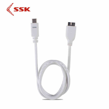 SSK飚王 UC-CB981 USB3.1 TYPE-C转USB3.0 micro接口硬盘盒数据线图片