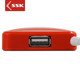 SSK飚王 SHU027烽火 一拖4口USB集线器 HUB 高速USB2.0 分线器4口扩展
