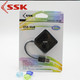 SSK飚王 SHU310 一拖四 4口USB3.0 hub集线器 高速扩展usb分线器