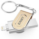 忆捷（EAGET）i80指纹加密苹果手机U盘32G苹果官方MFI认证USB3.0金属电脑u盘