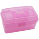 福吉斯特（Forgestar）10寸家用五金工具箱 粉红色双层收纳箱药箱美术零件盒 G561-4