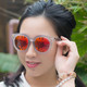 COSROVES 新款圆形护目高清偏光镜防紫外线女款大框眼镜SG17006