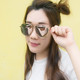 COSROVES 新款高清镜片偏光太阳眼镜金属框个性男女潮流街拍墨镜SG17010