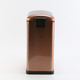 凯米/KIMI 10升静音缓降盖加厚垃圾桶 固定垃圾袋 浴室厨房卧室垃圾桶N59-10L