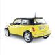 美驰图1:18 迷你酷派 Mini Cooper sun roof 31656 金属仿真模型 黄色