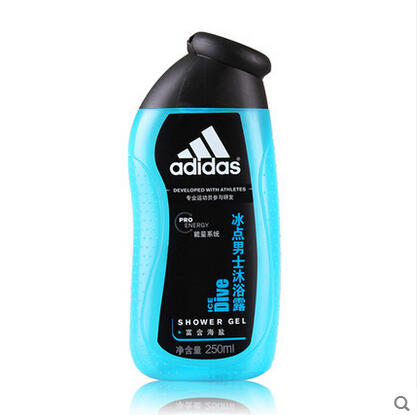 Adidas阿迪达斯男士沐浴露250ml 征服、冰点，纵情