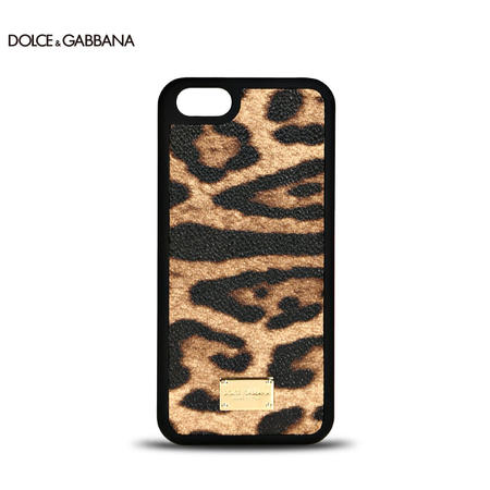 杜嘉班纳 DOLCE&GABBANA DG豹纹 iPhone5S手机壳保护套 BI1919图片