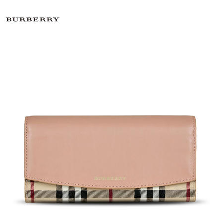 Burberry Porter 格纹长款钱夹#图片