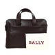 Bally TELAG 公文包#巧克力/米红条纹