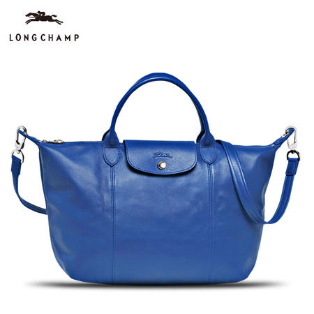 Longchamp 小羊皮折叠短柄1515#图片