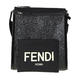 Fendi 拉链斜挎包#黑色