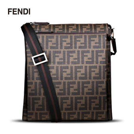 Fendi 双F斜挎包#