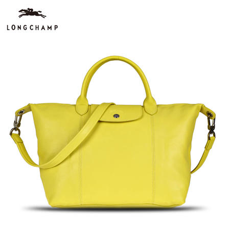 Longchamp 小羊皮折叠短柄1515#