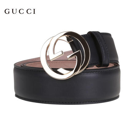 Gucci 互扣式双G带扣 皮带图片