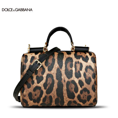 Dolce & Gabbana 经典豹纹迷你手拎包图片