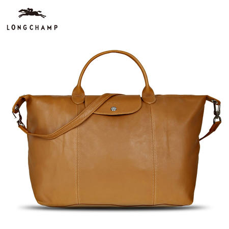 Longchamp 小羊皮折叠短柄 1630