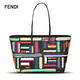 Fendi FF LOGO 彩色涂鸦 MD 单肩包