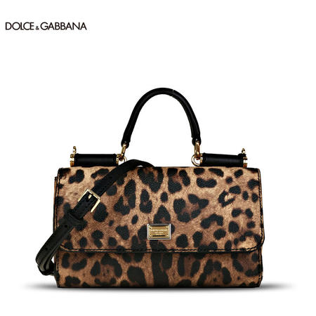 olce & Gabbana 经典豹纹手拎包 BB5935 经典豹纹