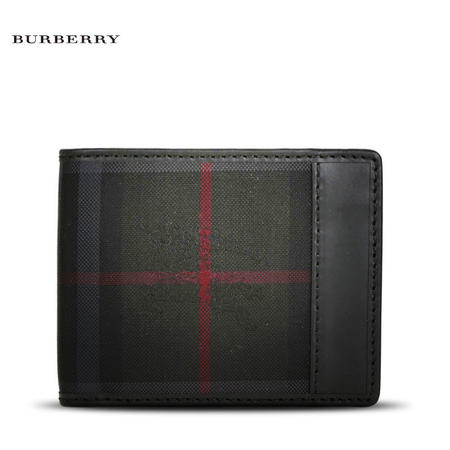 Burberry Hipfold 短款对折钱夹 H图片