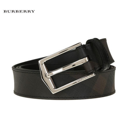 Burberry Henry 30N 针扣格纹皮带图片