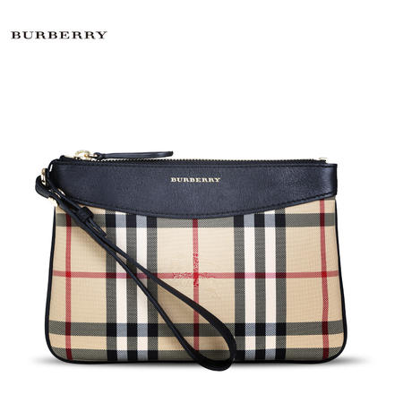 Burberry Paige 格纹手腕包 H图片