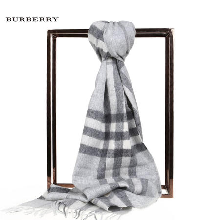 Burberry Giant Icon 羊绒围巾图片