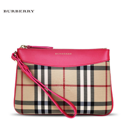 Burberry Paige 格纹手腕包 H图片