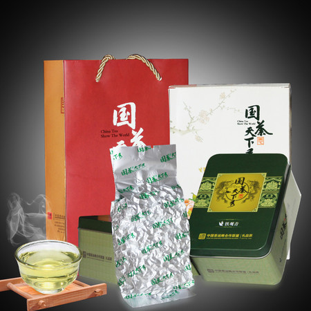 国茶天下秀乌龙茶 安溪铁观音茶叶120g  礼盒装图片