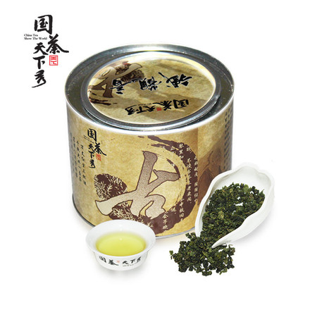 国茶天下秀 安溪铁观音（乌龙茶）128 茶叶100g 实惠铁罐装图片